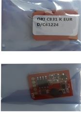 Chip Mực in Oki C831BK